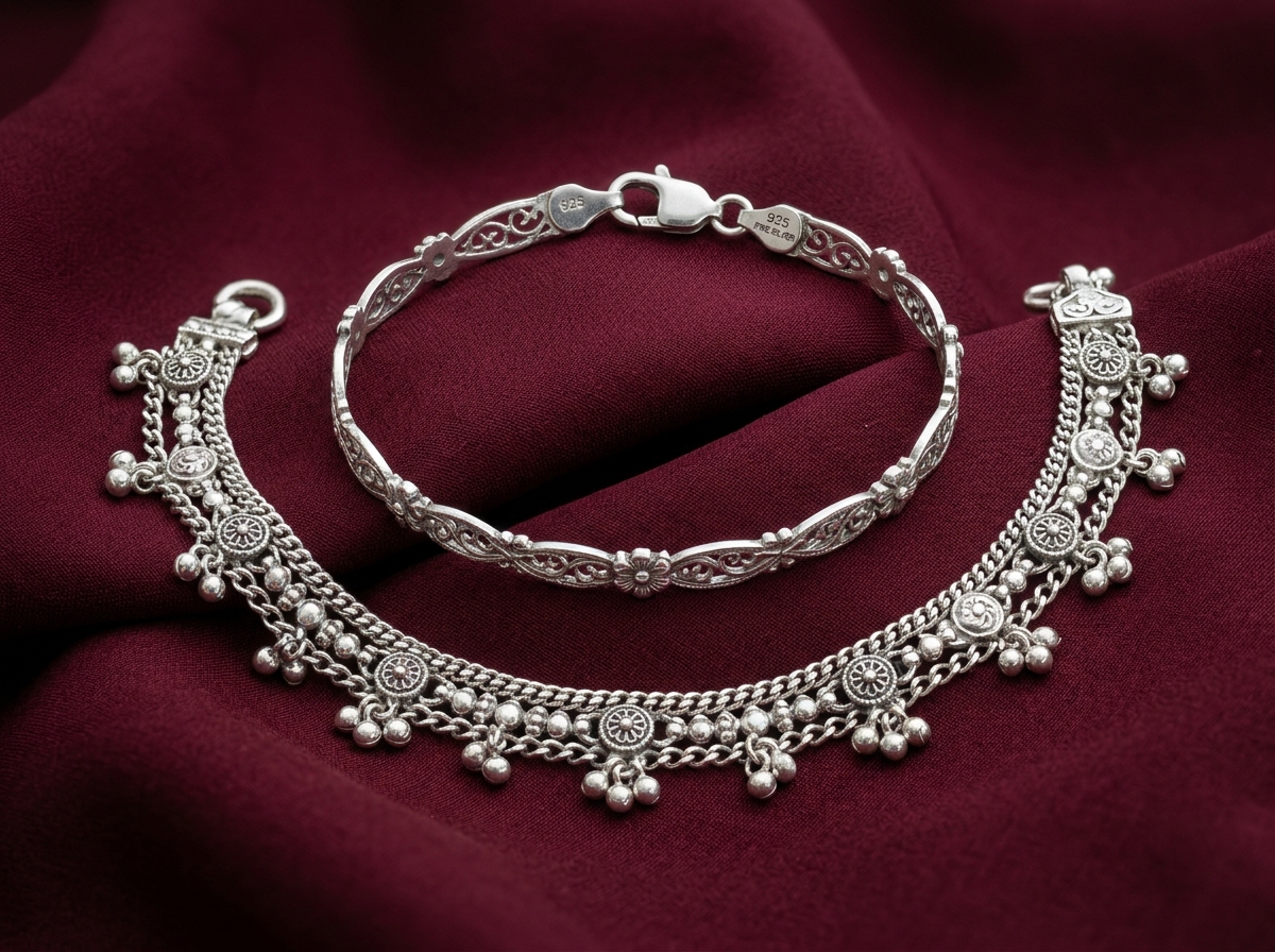 Silver Jewellery Collection Seth Laxmi Narayan Jewellers