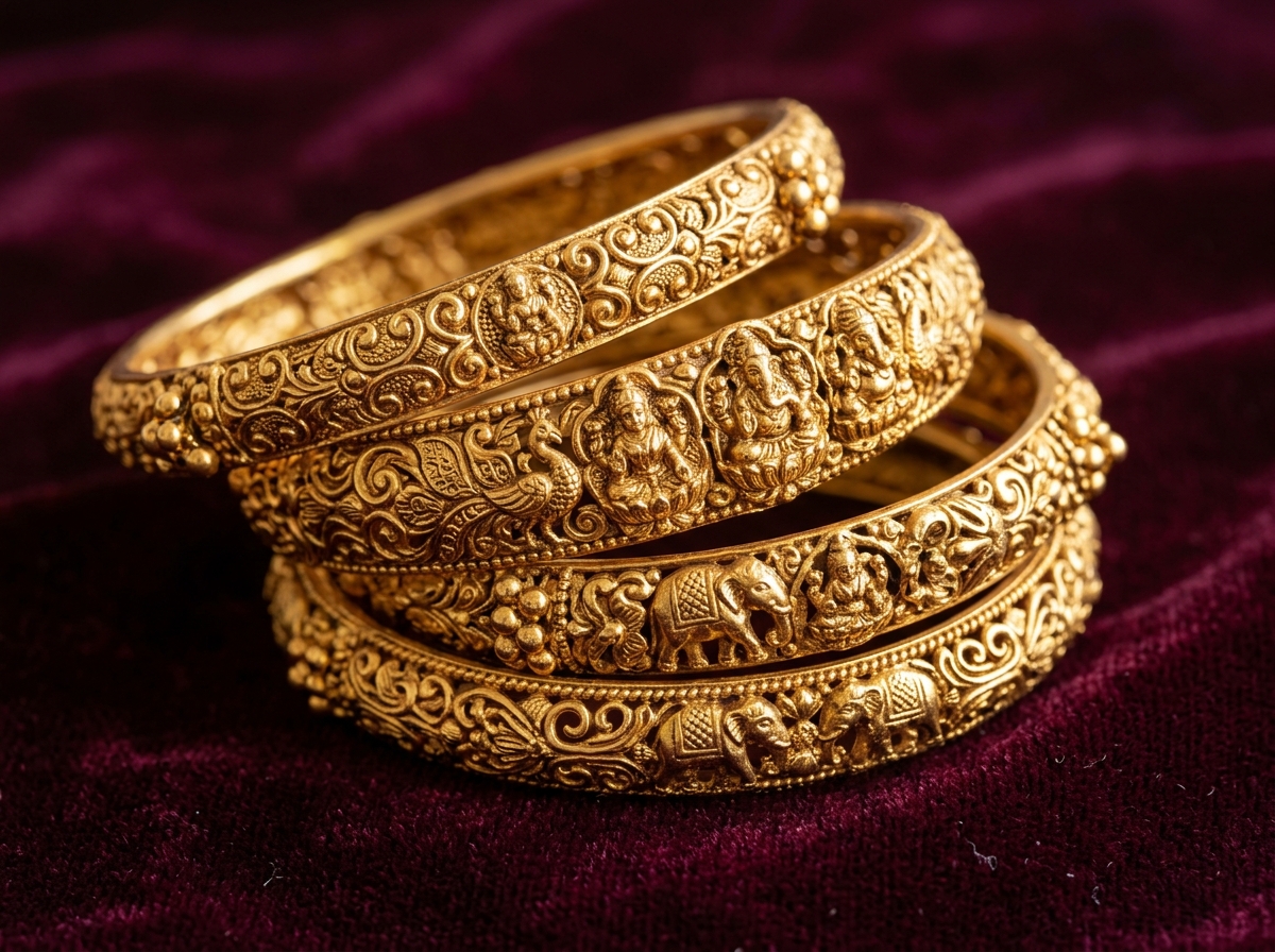 Traditional Gold Bangles